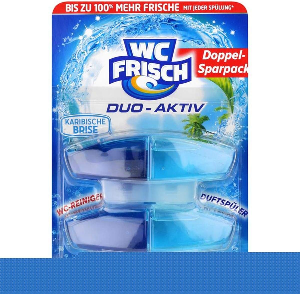 Wc Frisch Duo Aktiv Reinigungswürfel Für Wasserkästen WC Frisch Duo Aktiv WC Reiniger und Duftspüler Nachfüller Frische Brise