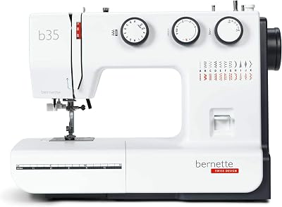Bernette B35 Sewing Machine Buttonhole One Step 1-tep