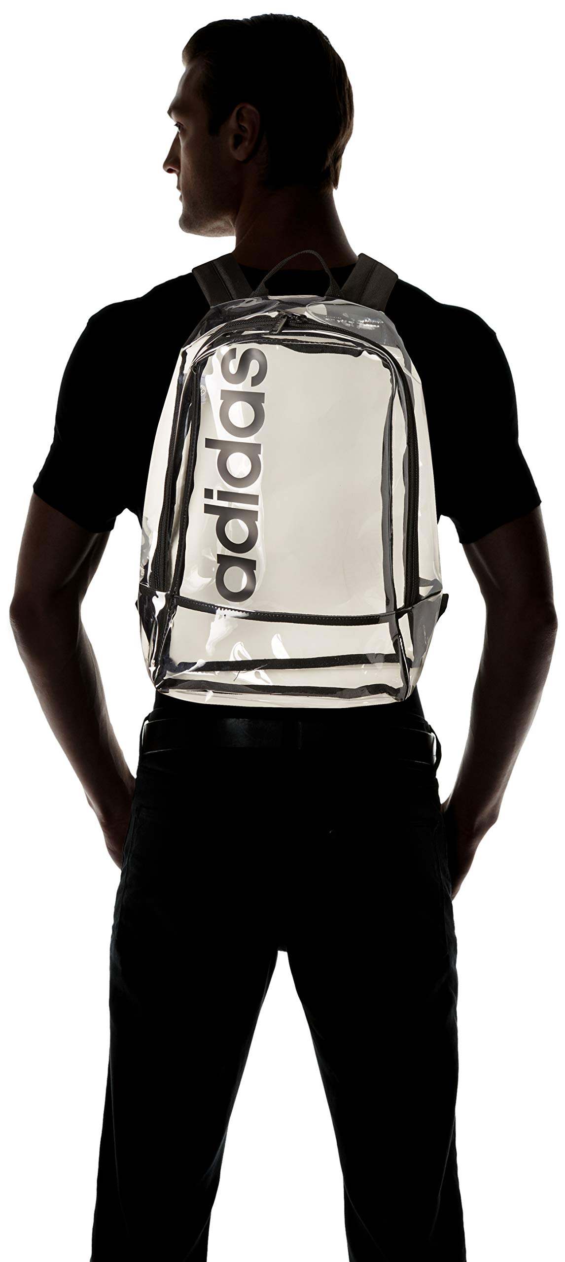 Mua adidas Clear Linear Backpack trên Amazon Mỹ chính hãng 2026