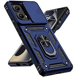 for Motorola Edge 2024 Case with Slide Camera Cover