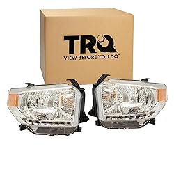 TRQ Headlight Assembly Set Headlights Compatible