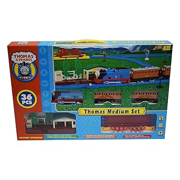 Bn Enterprise Thomas and Friends Electric Track Train Set with Platform (Multi)