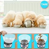 Duronic KS5000 Digital Kitchen Scale with Bowl, 2000ml, Tare, LCD view 6