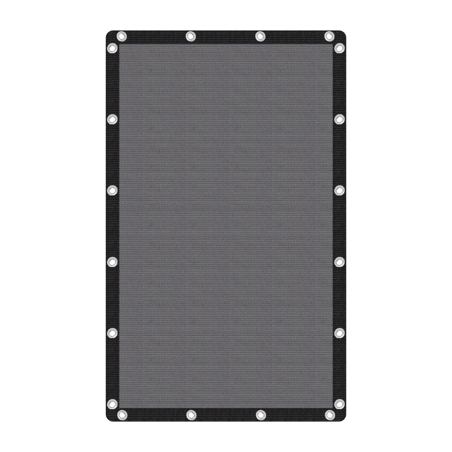 Photo 1 of VICLLAX Shade Fabric Sun Shade Cloth Privacy Screen with Grommets for Patio Garden Pergola Cover Canopy 6x10 FT, Grey