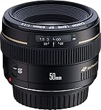 Canon EF 50mm f/1.4 USM Standard & Medium Telephoto Lens for Canon SLR Cameras - Fixed