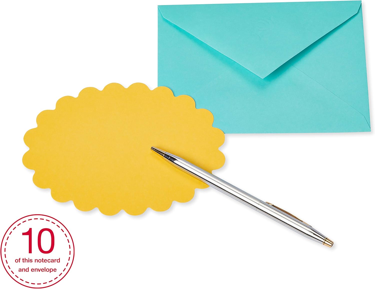 American Greetings Single Panel Blank Cards with Envelopes, Bright Blank (40-Count) - 5672276 : Office Products