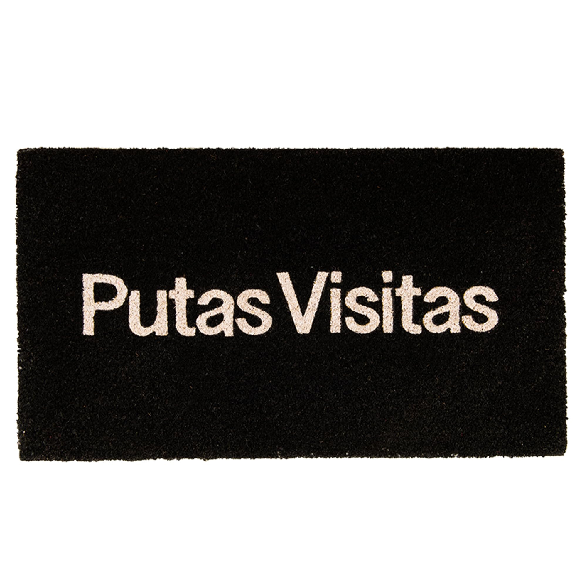 Fisura DM0937 Doormat Funny Indoor Inside Large Rectangular, 70x40cm, PVC & Coir