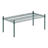 Zedfire 18" x 36" x 14" Green Epoxy Wire Storage