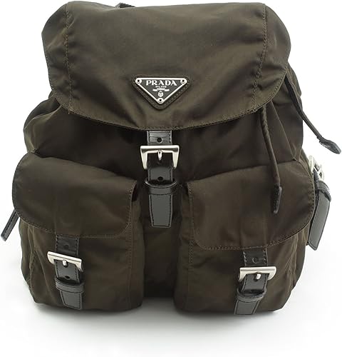 Amazon プラダ ナイロン リュック バックパック カーキ Prada プラダ シューズ バッグ