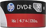 HP DVD-R 16x 4.7GB 50 Pack Blank Discs for Data Video Pictures view 2