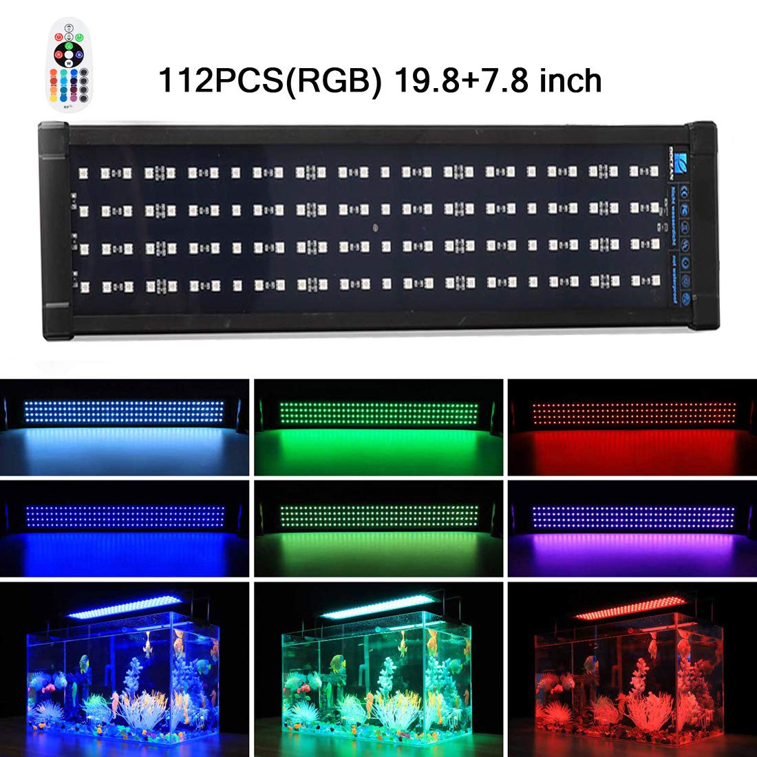 Best Aquarium Fish Tank Starter Kits With Led Lighting