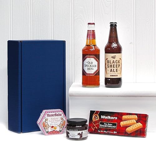 Gents Beer and Chocolate Survival Kit Blue Box Hamper