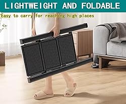 Runruii 4 Step Folding Portable Step Ladder with