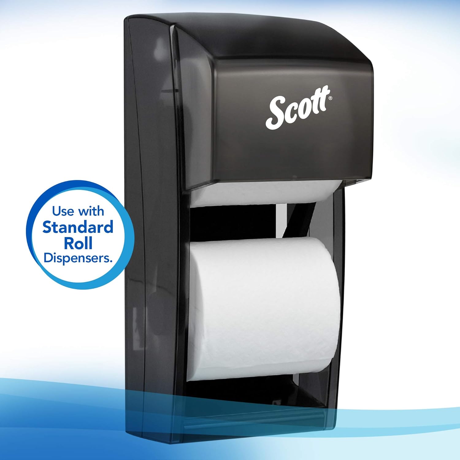 Scott Essential Professional Bulk Toilet Paper for Business (04460), Individually Wrapped Standard Rolls, 2-PLY, White, 80 Rolls / Case, 550 Sheets / Roll: Industrial & Scientific