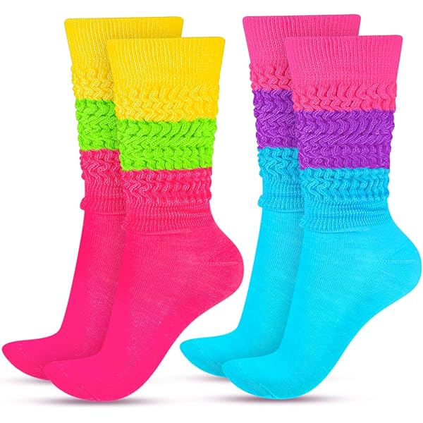 SockGuy Women's Crazy Eights Cycling Socks - 3 Inch Athletic Socks For Running & Sports