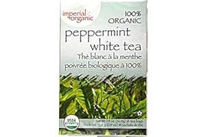 Uncle Lee's Tea 100% Organic Peppermint White Tea 18 Bag(S)