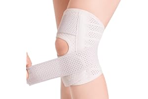 Galvaran Knee Brace with Side Stabilizers Relieve Meniscus Tear Knee Pain ACL MCL Arthritis,Joint Pain Relief, Breathable Adjustable Knee Support Suitable for Men and Women with Sports Injuries