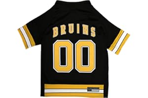 Pets First NHL Boston Bruins Jersey for Dogs & Cats, Medium. - Let Your Pet Be A Real NHL Fan!