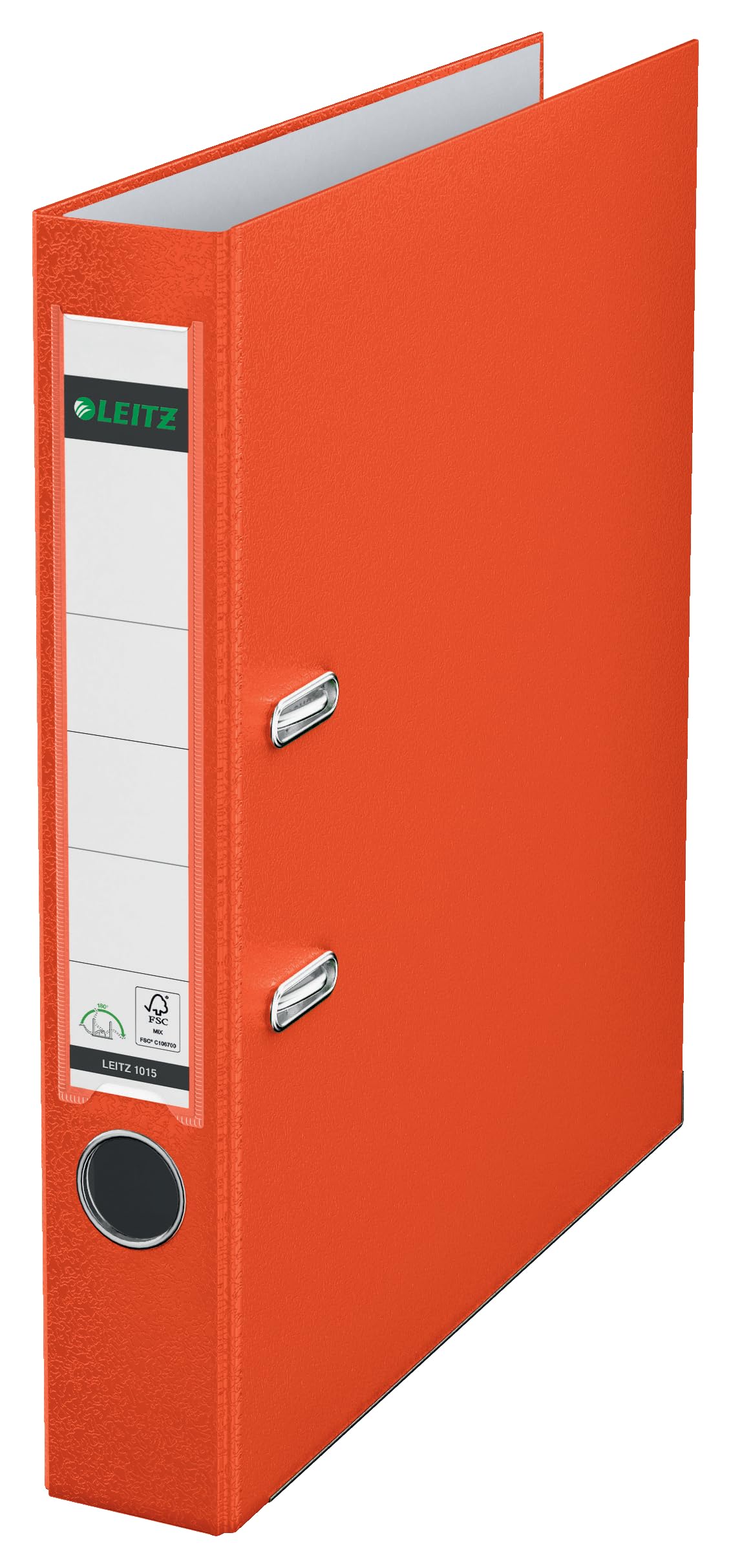 Leitz Lever Arch File, Light red, A4, 50mm width, Plastic, 10150020