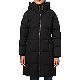 Calvin Klein Women's Zipper Hooded Puffer Coat