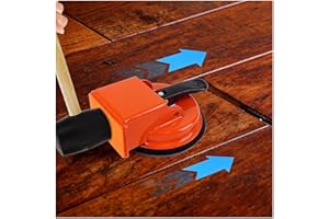 Heavy Duty Floor Gap Fixer Tool, Plank Grabber with Suction Cup, Anti-Scratch Flooring Gap Repair Tool for Laminate, Vinyl, H