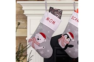 DIBSIES DIY Creative Expressions Stocking with Personalization Kit (Polar Bear)