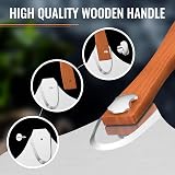 Deer & Oak 12 Inch Pizza Peel Wooden Aluminum Foldable Paddle view 6