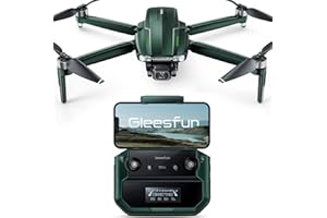Gleesfun G11PRO 6K Drone with Camera for Adults, 4K/30fps Video, 3-Axis Brushless Gimbal, 70mins Flight Time with 2 Batteries, 10000ft Long Range, FAA compliance, Professional Drone with Auto Return