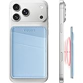 VULKIT Magnetic Phone Wallet for MagSafe- RFID Blocking - Card Holder Wallet for iPhone 16/15/14/13/12 Series & Phone Case with MagSafe
