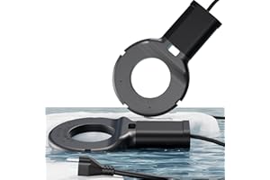 COICOTTC 2Pack 250 Watt Pond De-Icer with Thermostat, Cast Aluminum Submersible Bird Bath Heater, Heated Chicken Water, Power Cord 9.8 Ft