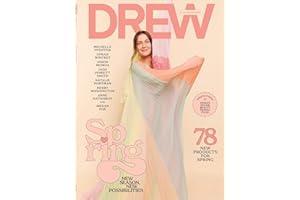 DREW Barrymore Magazine - Spring 2024 Issue: 78 Spring Finds, Design, Decor, Beauty, Travel, Food, Cookbook Club, Q&A, Show Guests, Oprah Winfrey, Anne Hathaway & Megan Fox! Single Copy