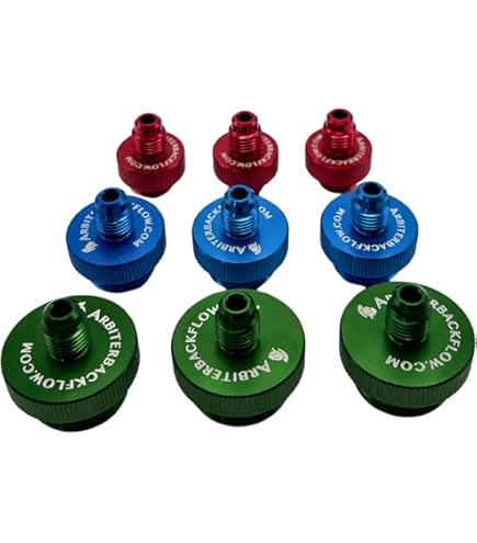 Amazon.com: 中西部110705 3 件快速連接測試公雞適配器，90 度旋轉