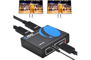 OREI 4K HDMI Splitter 1 in 2 out Duplicate/Mirror Only UltraHD 4K @ 30 Hz 1x2 WILL NOT BYPASS HDCP HDMI Supports 3D Full HD 1
