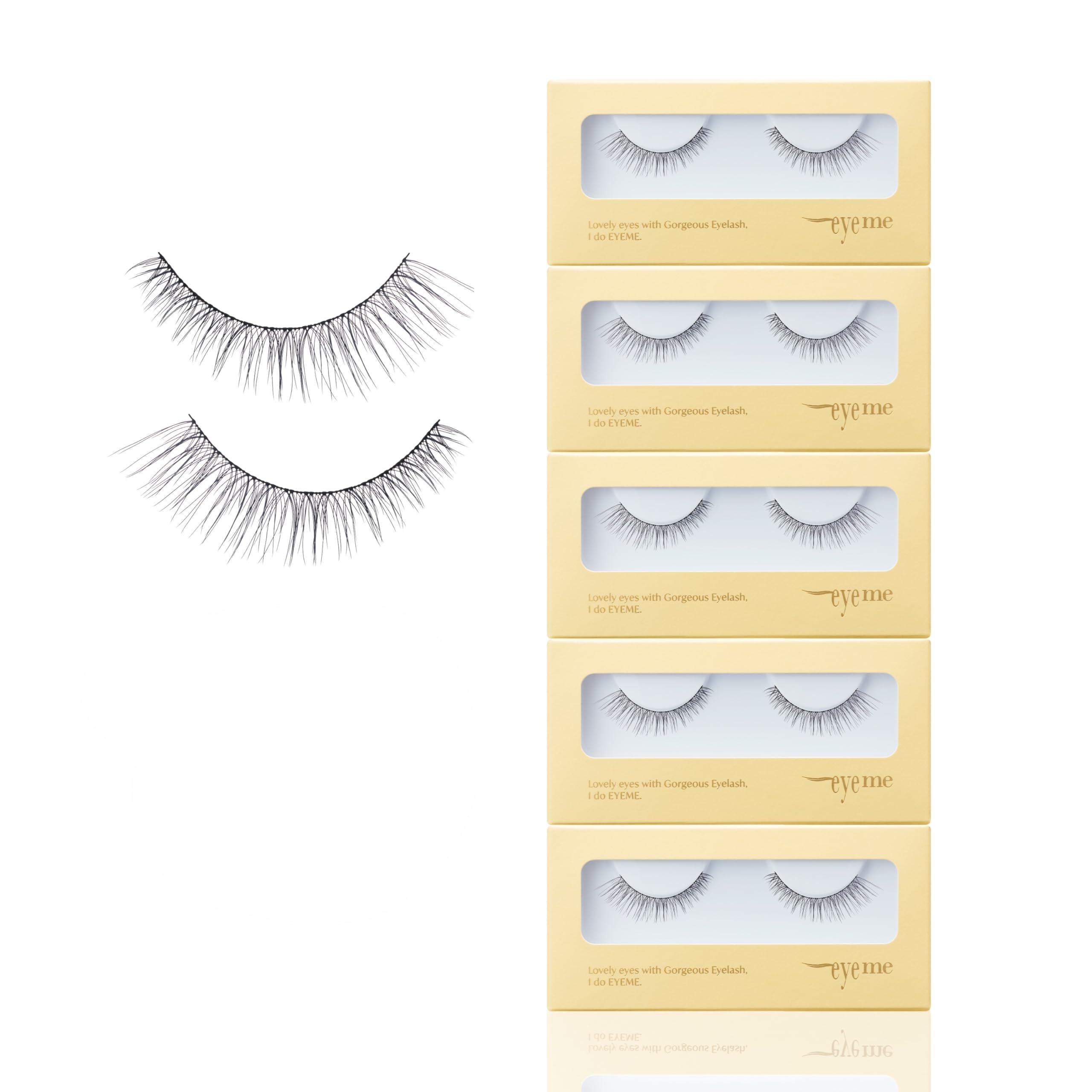 EYEME Eyelash NO.31 – 5 Pack Set, Flared