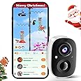 HIXX Bird Feeder Camera Solar Powered, Auto Capture Bird Videos & Arrival Alerts, Smart Bird Camera with Coolfly App, Outdoor Bird Cam for Any Backyard Feeder,Ideal for Watching Bird Feeding & Bathing