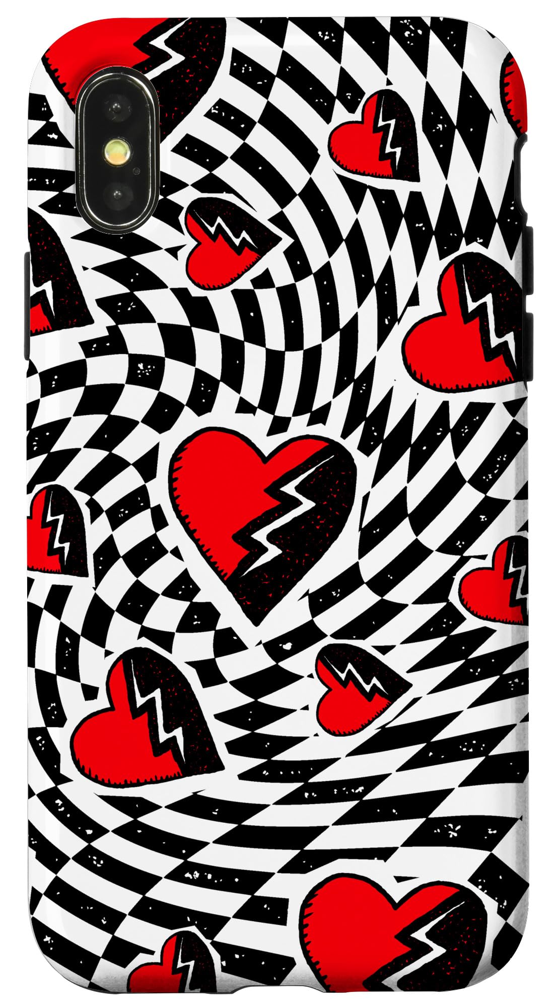 Disney Descendants 4: The Rise of Red Heart Symbol Icon Logo Case for iPhone X/XS