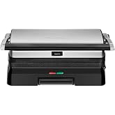 Cuisinart Griddler&reg; Indoor Grill &amp; Panini Press, Dishwasher-Safe Nonstick Cooking Plates, Stainless Steel, GR-11NAS