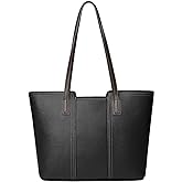 SHESTORY Women's Genuine Leather Tote Handbag Large Capacity Pocketbook Purse