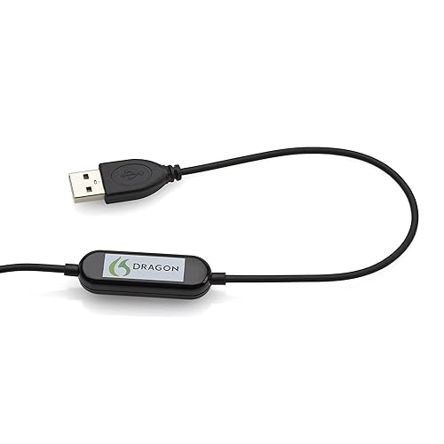 Nuance Dragon USB Headset, Dictate Documents and Control your PC - Main Image