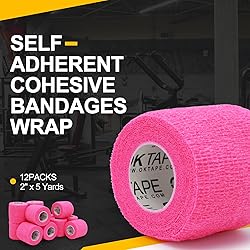 OK TAPE 12 Rolls Self Adhesive Bandage