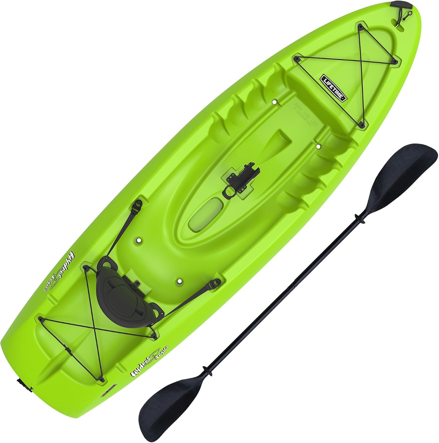 Lifetime Hydros Angler 85 (90785) 101″ Fishing Kayak with Paddle