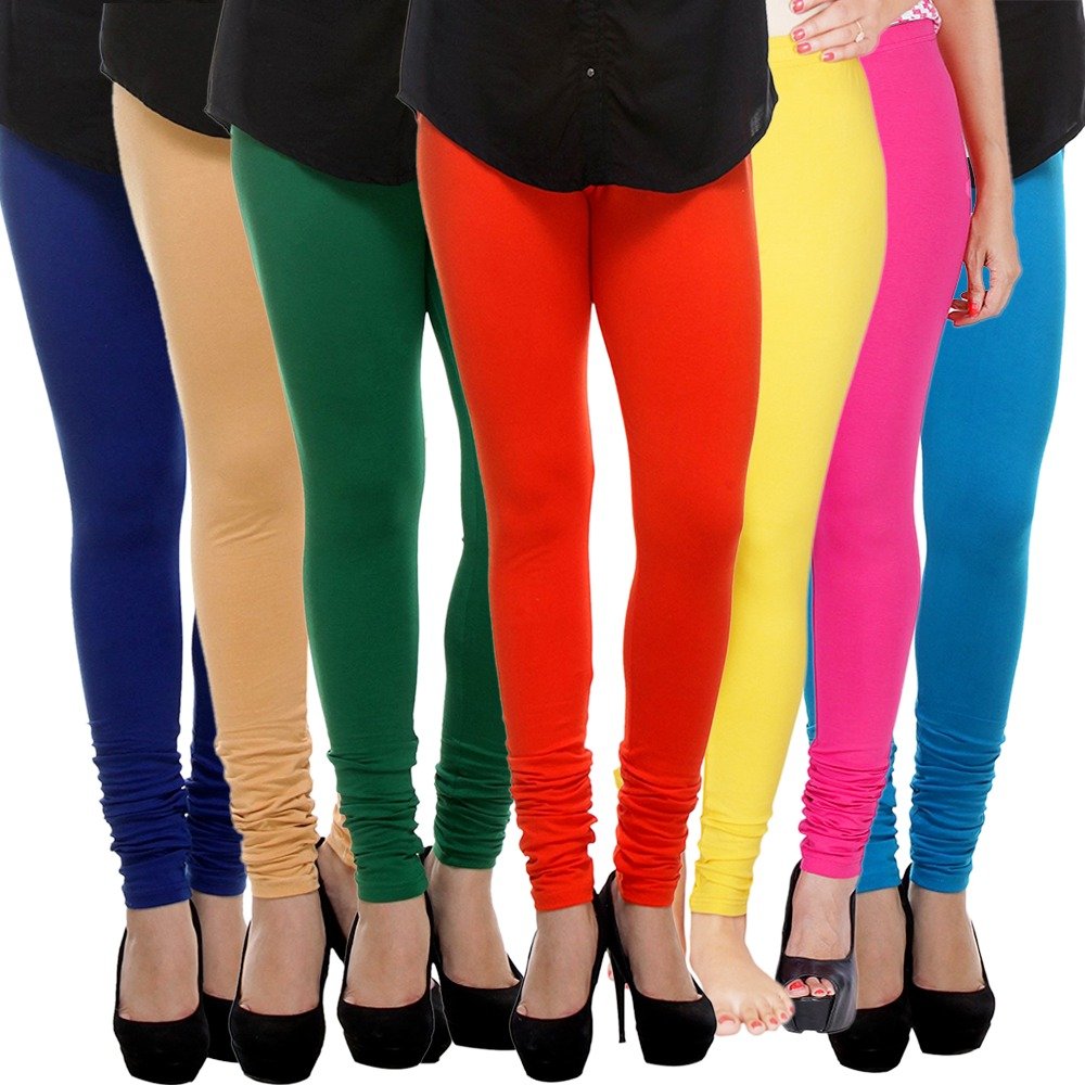 Klugger Cotton Legging for Women's pack of 7