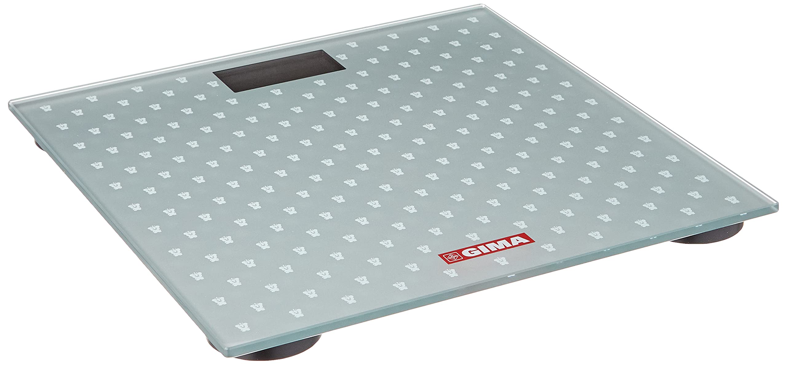 Gima 27249 Glass Digital Scales, Grey, 3 mm L x 3 mm W x 19 mm H, Grey
