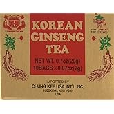 INSTANT KOREAN GINSENG TEA 100 Tea Bags - NET WT 7 oz (200 g)