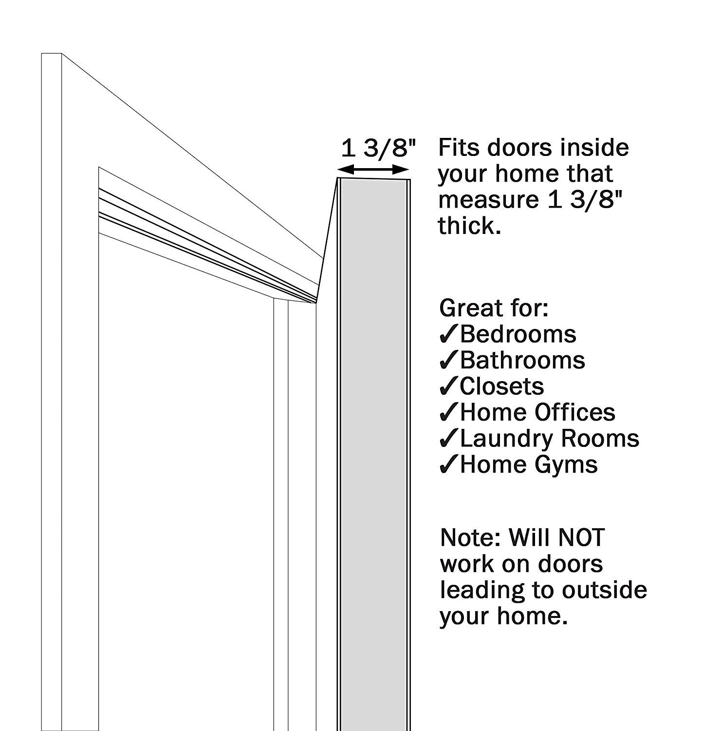 child proof deluxe door top lock uk