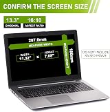 SOPPY 13.3 Inch Privacy Screen Anti-Blue Light Anti-Glare for Laptops view 2