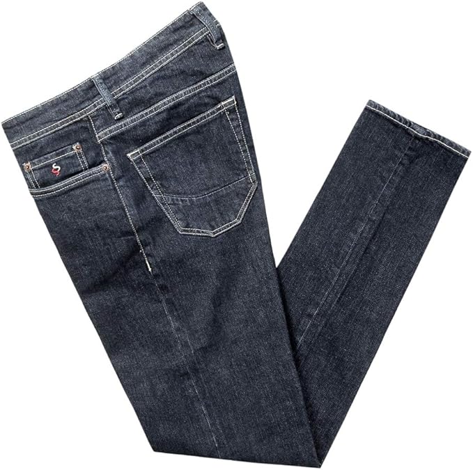 Amazon シヴィリア シビリア Siviglia 国内正規品 21aw ワンウォッシュコットンストレッチデニムジーンズ P021 221j S998 インディゴブルー 34 メンズ ジーンズ 通販