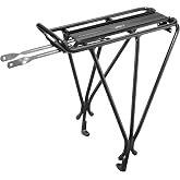 Topeak Explorer Disc Rack MTX 2.0 Without Spring &ndash; Rear Bike Rack for Disc Brake Bikes, 6061 T-6 Aluminum, MTX QuickTrack Compatible, Fits Compatible 26", 27.5"/ 650B &amp; 700C Bikes, 57 lb Capacity