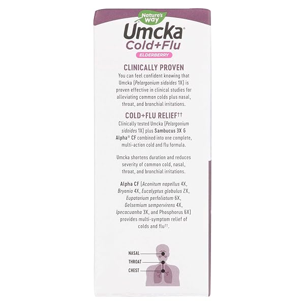 NATURES WAY, UMCKA ELDERBERRY SYRUP, 4 FL OZ