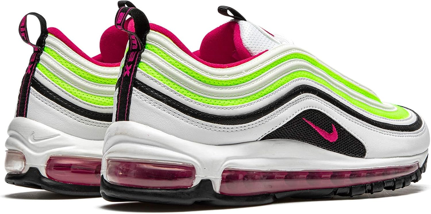 air max 97 white black volt rush pink